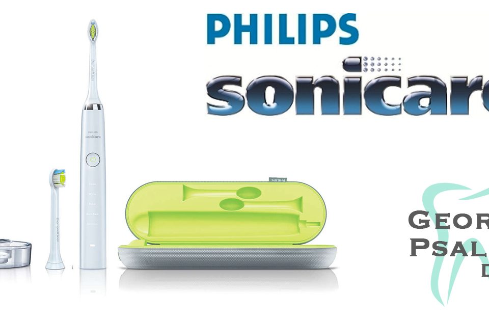 Dr George Psaltis now carries the Phillips Sonicare DiamondClean electric brush